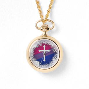 Bisexual Cross Horloge