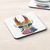 Bisexual Faerie Bier Onderzetter (Linkerzijde)