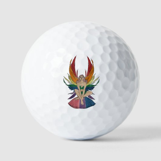 Bisexual Faerie Golfballen (Voorkant)