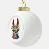 Bisexual Faerie Keramische Bal Ornament (Rechts)