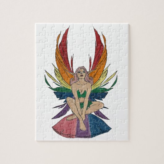 Bisexual Faerie Legpuzzel (Verticaal)