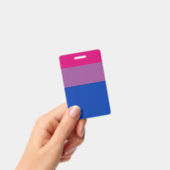 Bisexual Flag Badge (Handheld)
