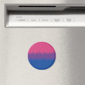 Bisexual Flag Magnet (Insitu (Vaatwasser))