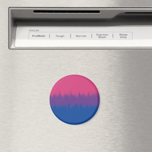 Bisexual Flag Magnet (Insitu (Vaatwasser))