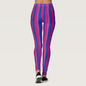 Bisexual Flag & Pride community/gender flag Leggings (Achterkant)