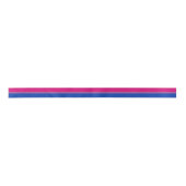 Bisexual Flag & Pride community/gender flag Satijnen Lint (Voorkant)