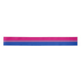 Bisexual Flag & Pride community/gender flag satin Satijnen Lint (Voorkant)