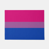 Bisexual Flag & Pride community house mat/LGBT Deurmat (Voorkant)
