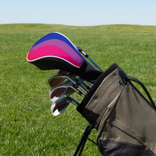 Bisexual Flag & Pride Love golfgemeenschappen /LGB Golfheadcover (Insitu)
