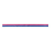 Bisexual Flag Ribbon Satijnen Lint (Voorkant)