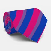Bisexual Flag Stropdas (Opgerold)