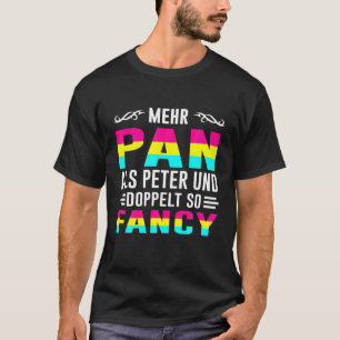 Bisexual Gay Bi LGBTQ meer pan dan Peter T-shirt
