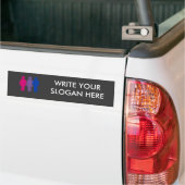 Bisexual Girl Bumpersticker (Op Truck)