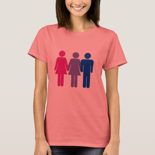 Bisexual Girl T-shirt (Voorkant)