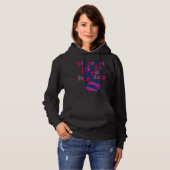 Bisexual Girls Are Hotter  Single Bisexual Pride K Hoodie (Voorkant volledig)