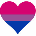 Bisexual Heart LGBTQ Pride Flag Staand Fotobeeldje<br><div class="desc">Cute hartvormige bisexual pride flag illustratie. Geweldige cadeautjes voor biseksuelen en cadeauideeën van LGBTQ. Bezoek onze winkel LGBT Nation om meer geweldige pride vlaggen en giften voor LGBTQ te ontdekken.</div>