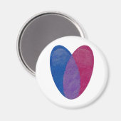 Bisexual Heart Magneet (Voorkant / Achterkant)