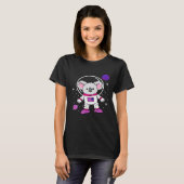 Bisexual Koala in Space Bisexual Pride T-shirt (Voorkant volledig)
