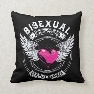 Bisexual Love Army Pillow Kussen