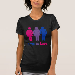 Bisexual Love T-shirt