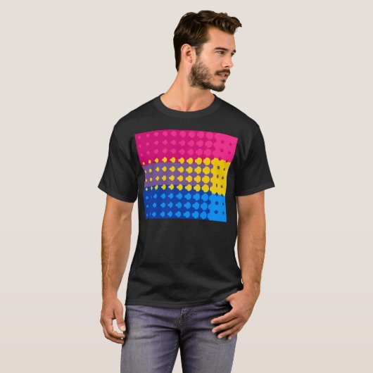 Bisexual / Pansexual (ontwerp 1) T-shirt (Voorkant volledig)