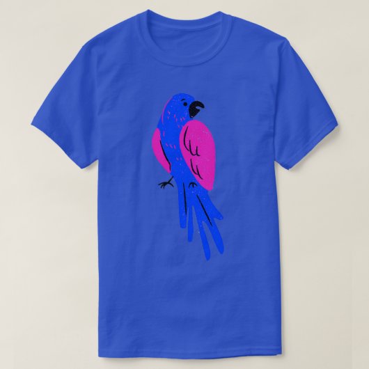 Bisexual Parrot T-shirt (Design voorkant)
