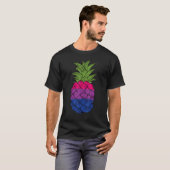 Bisexual Pineapple Bi Pride LGBTQ Pineapple Pride T-shirt (Voorkant volledig)