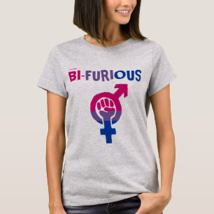 Bisexual Power BI-FURIOUS LGBT Pride T-shirt