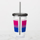 Bisexual Pride! Acryl Drinkbeker (Rechts)