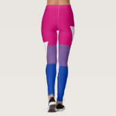 Bisexual Pride and Symbol Flag - Leggings (Achterkant)