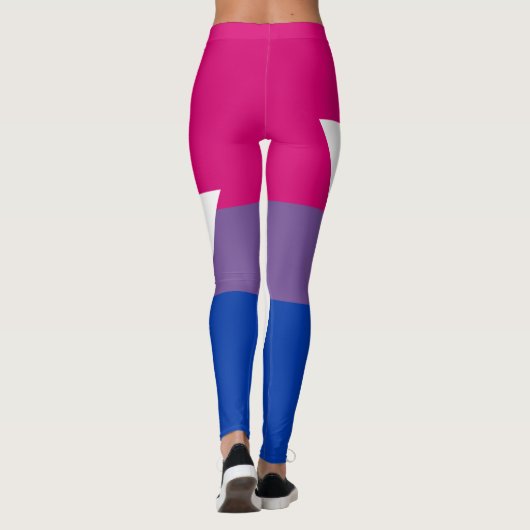 Bisexual Pride and Symbol Flag - Leggings (Achterkant)