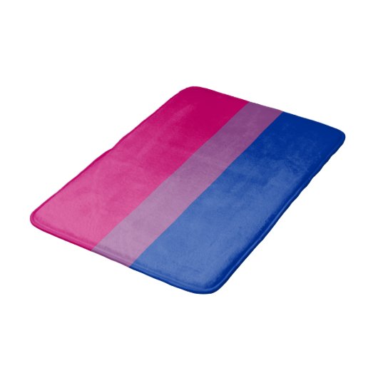 Bisexual Pride (Bi-vlag) Badmat (Gekanteld)