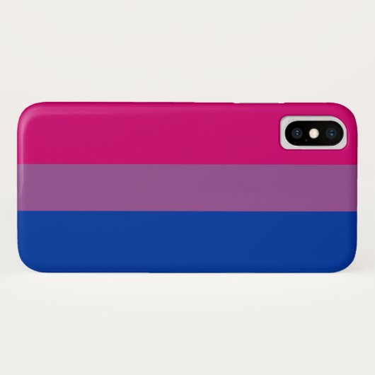 Bisexual Pride (Bi-vlag) Case-Mate iPhone Case (Achterkant (horizontaal))