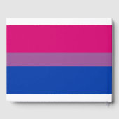 Bisexual Pride (Bi-vlag) Gastenboek (Achterkant)