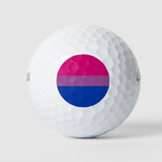 Bisexual Pride (Bi-vlag) Golfballen (Voorkant)