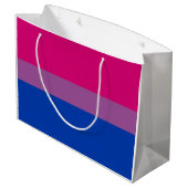 Bisexual Pride (Bi-vlag) Groot Cadeauzakje (Achterkant Gekanteld)