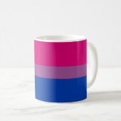Bisexual Pride (Bi-vlag) Koffiemok (Voorkant rechts)