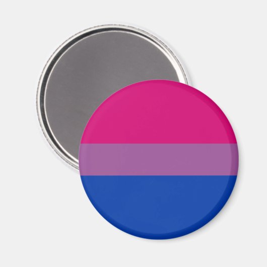 Bisexual Pride (Bi-vlag) Magneet (Voorkant / Achterkant)