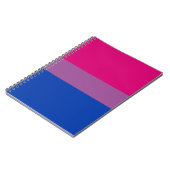 Bisexual Pride (Bi-vlag) Notitieboek (Linkerzijde)