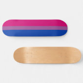 Bisexual Pride (Bi-vlag) Persoonlijk Skateboard (Horizontaal)