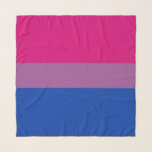 Bisexual Pride (Bi-vlag) Sjaal<br><div class="desc">Dit ontwerp kenmerkt de bisexual pride vlag, die voor het eerst door Michael Page in 1998 werd ontworpen. Het was bedoeld om de biseksuele gemeenschap een eigen symbool te geven dat vergelijkbaar is met de vlag van de homopride. In de vlag is de roze voor dezelfde genderaantrekking, blauw voor verschillende...</div>