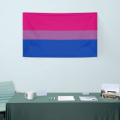 Bisexual Pride (Bi-vlag) Spandoek (Beurs)