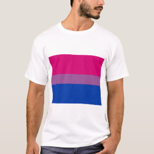 Bisexual Pride (Bi-vlag) T-shirt