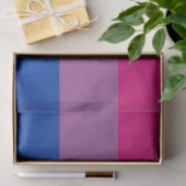Bisexual Pride (Bi-vlag) Tissuepapier (Geschenk)