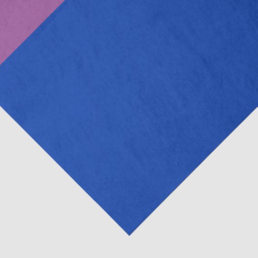 Bisexual Pride (Bi-vlag) Tissuepapier (Detail)