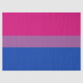 Bisexual Pride (Bi-vlag) Tissuepapier (Voorkant)
