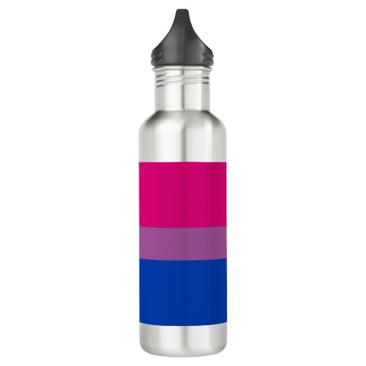 Bisexual Pride (Bi-vlag) Waterfles (Links)