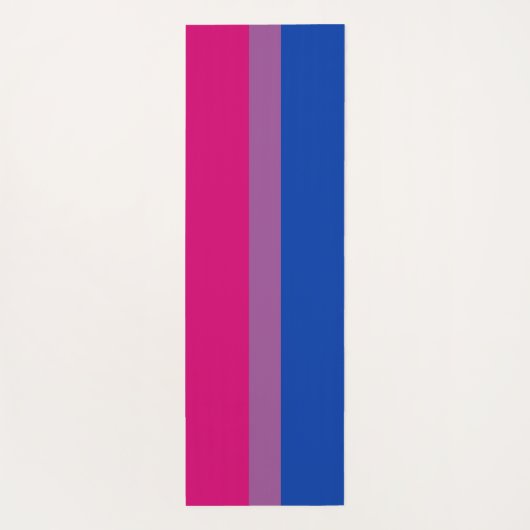 Bisexual Pride (Bi-vlag) Yogamat (Achterkant)