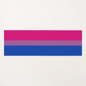 Bisexual Pride (Bi-vlag) Yogamat (Voorkant (horizontaal))