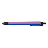 Bisexual Pride (Bi-vlag) Zwarte Inkt Pen (Bodem)